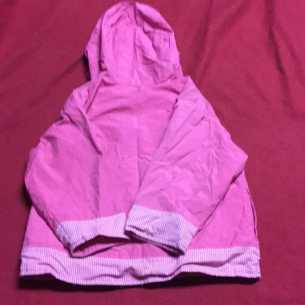 Carter’s jacket Girls size 4 T lightweight pink EUC